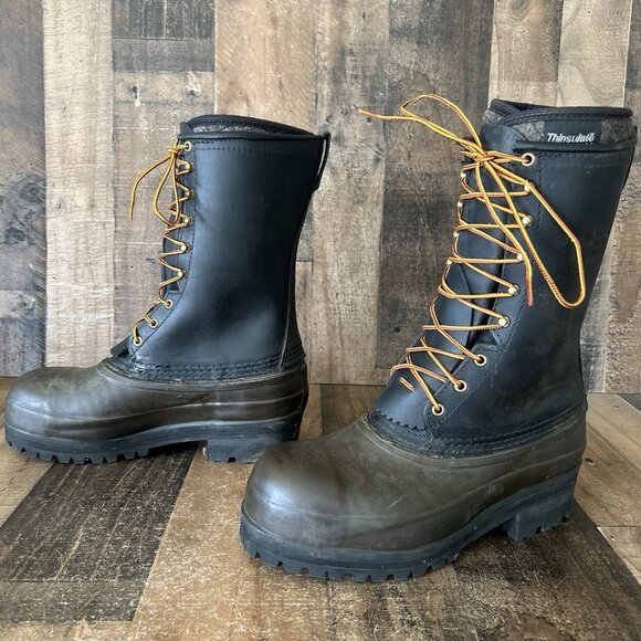 Hoffman Steel Toe EH Insulated Work Boots Mens 11 - Picture 2 of 12